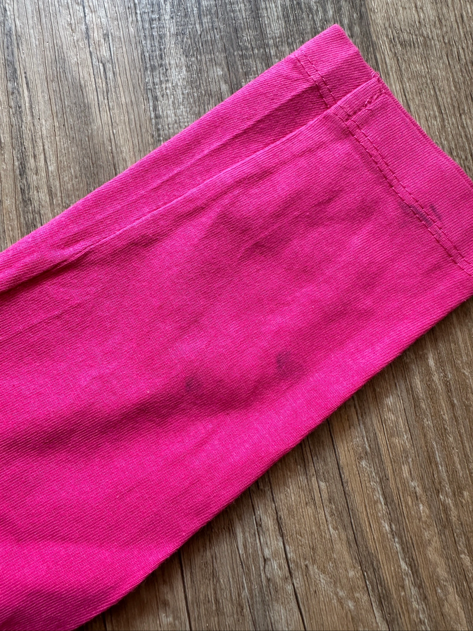 Conjunto Minnie Disney para meninas – blusa rosa e legging cinza – 6 anos – photo 5